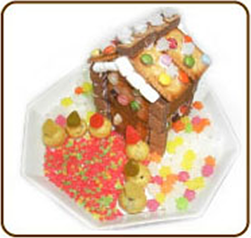 お菓子の家を作ってみよう画像